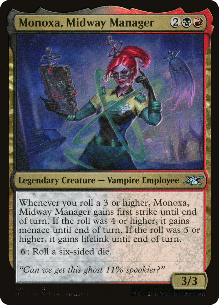 Monoxa, Midway Manager (459) - Galaxy Foil