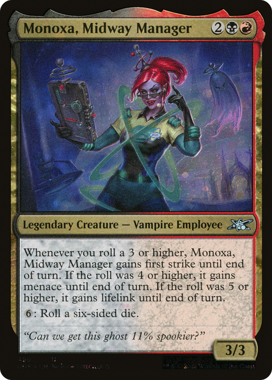 Monoxa, Midway Manager (459) - Galaxy Foil