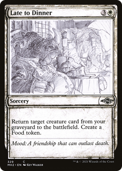 Late to Dinner (329) (Showcase) - Foil