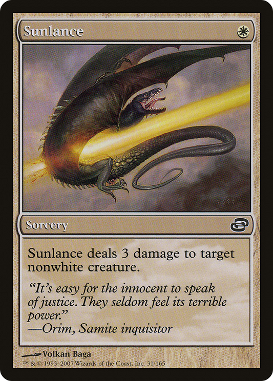 Sunlance - Foil
