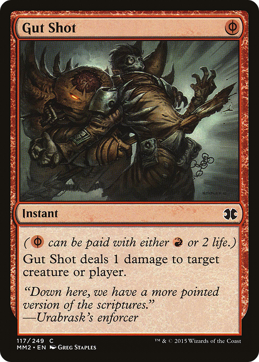 Gut Shot - Foil