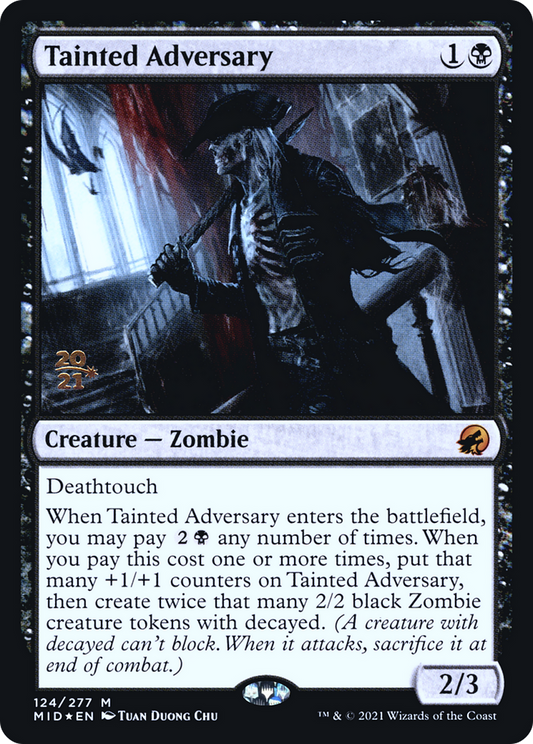 Tainted Adversary (0234) (Prerelease) - Foil