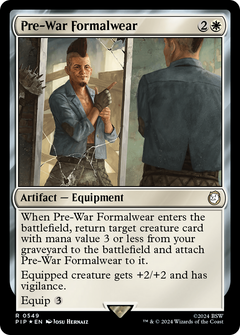 Pre-War Formalwear (0549) - Surge Foil