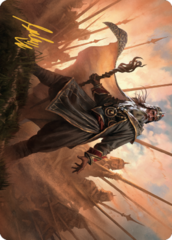 Hazezon, Shaper of Sand (46/81) Art Card (ADMU) - Gold-Stamped Signature