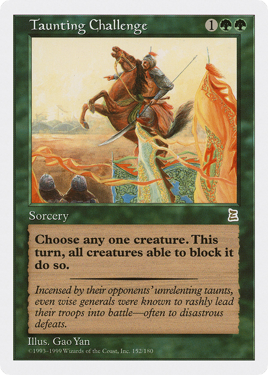 Taunting Challenge
