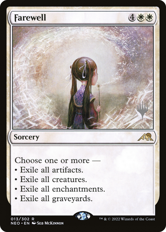 Farewell (013) (Promo Pack) - Foil