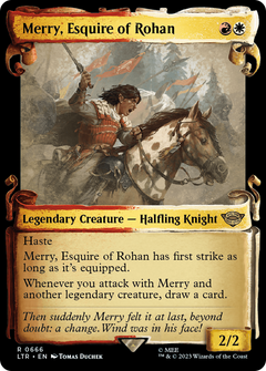 Merry, Esquire of Rohan (0666) (Showcase) - Silver Foil