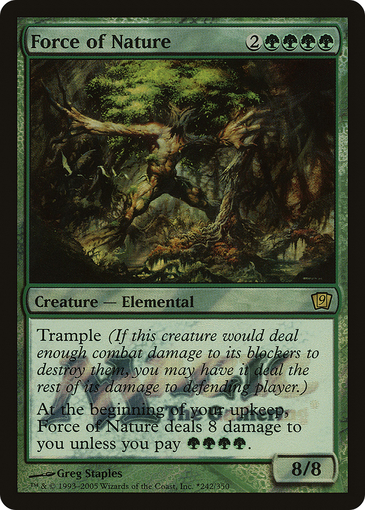 Force of Nature - Foil - Launch Promo