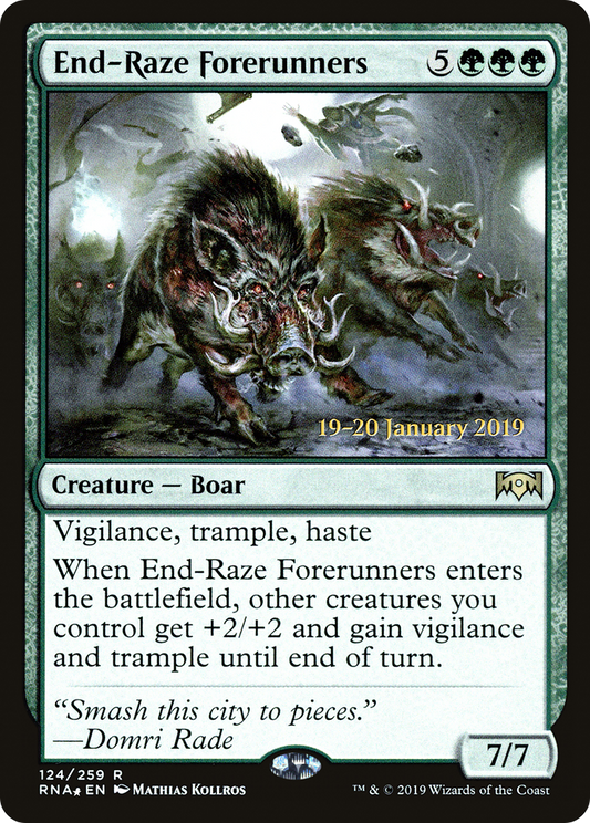 End-Raze Forerunners (124) (Prerelease) - Foil