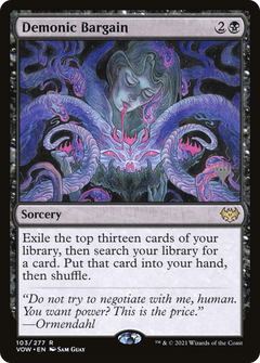 Demonic Bargain (103) (Promo Pack)