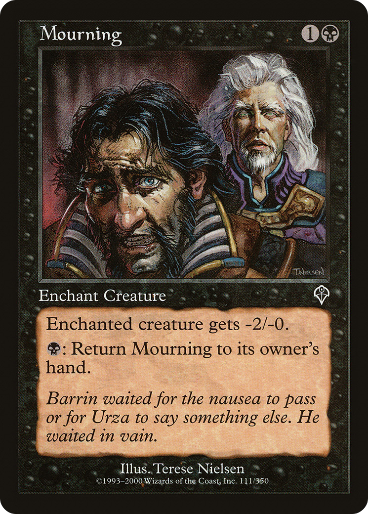 Mourning - Foil