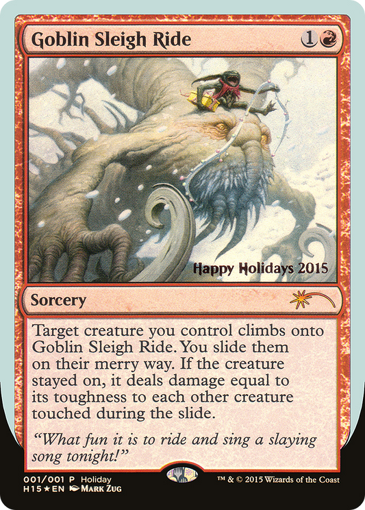 Goblin Sleigh Ride (001) (Holiday) - Foil