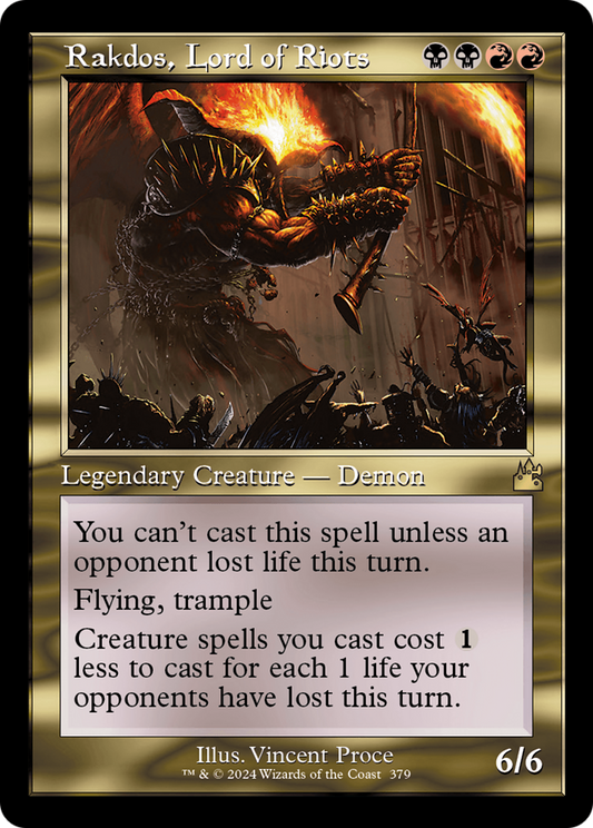 Rakdos, Lord of Riots (0379) (Retro Frame)