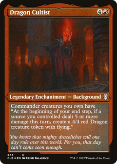 Dragon Cultist - Foil Etched