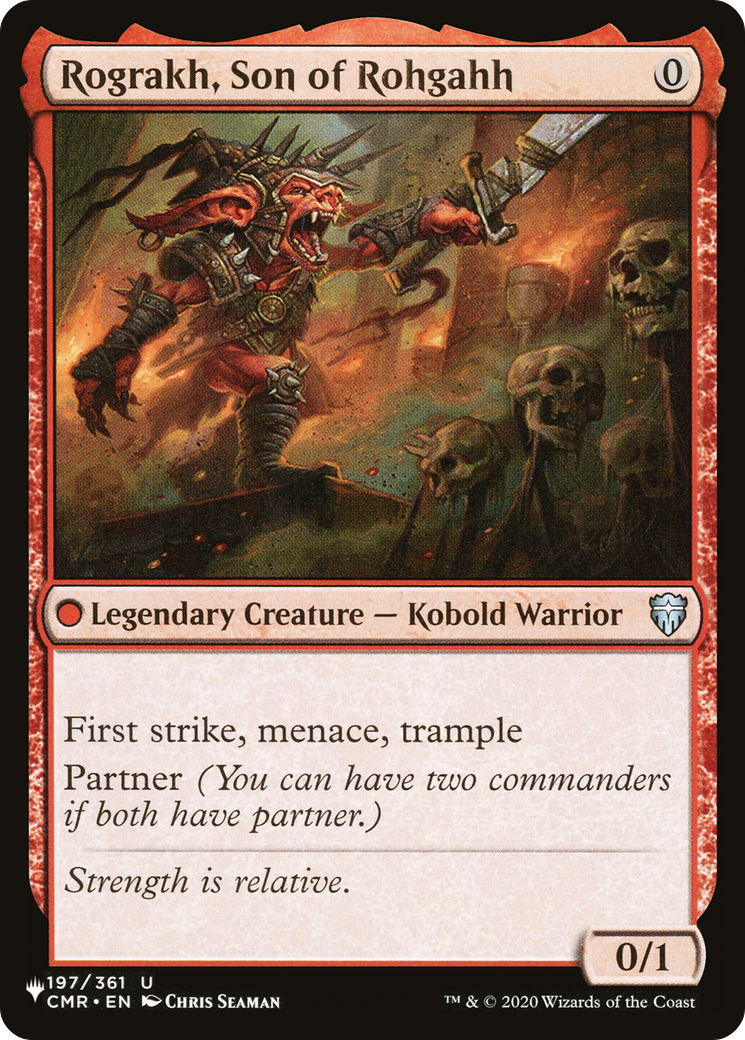 Rograkh, Son of Rohgahh (CMR-197) (PLST)