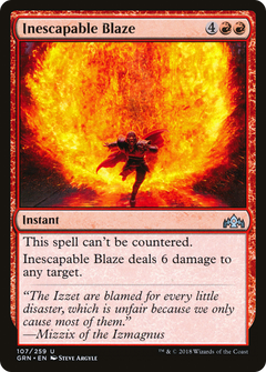 Inescapable Blaze - Foil