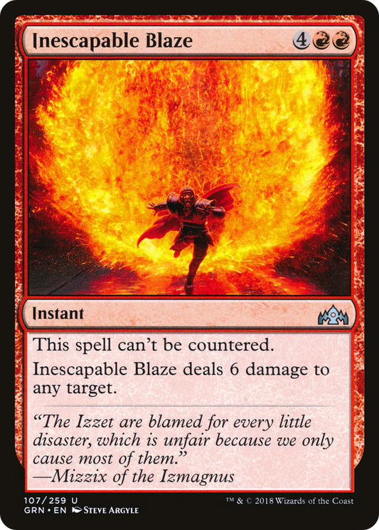 Inescapable Blaze - Foil