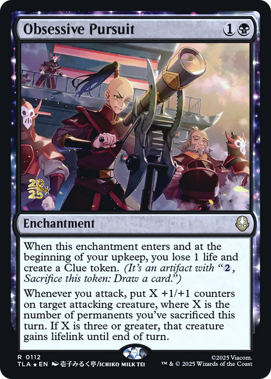 Obsessive Pursuit (0112) (Prerelease) (PTLA) - Foil