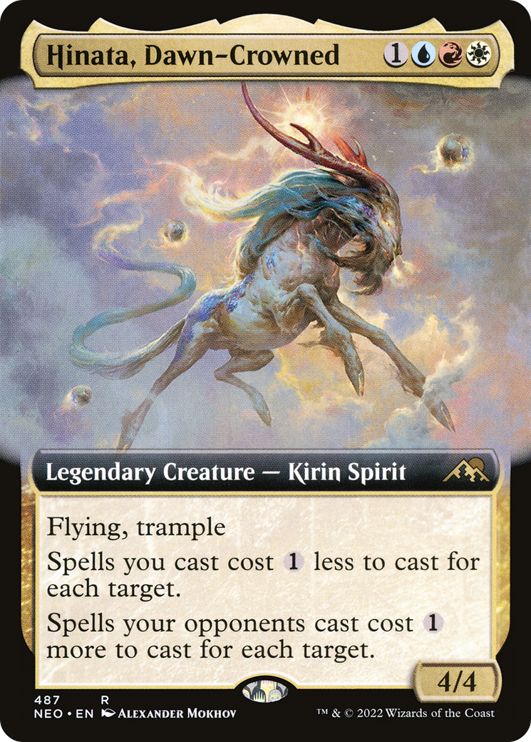 Hinata, Dawn-Crowned (487) (Extended Art)