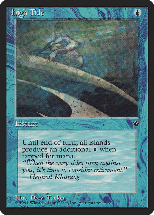 High Tide (Illus. Drew Tucker)