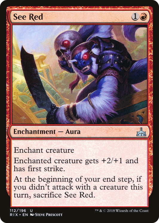 See Red - Foil