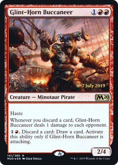 Glint-Horn Buccaneer (141) (Prerelease) - Foil