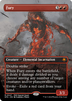 Fury (0047) (Borderless) - Foil