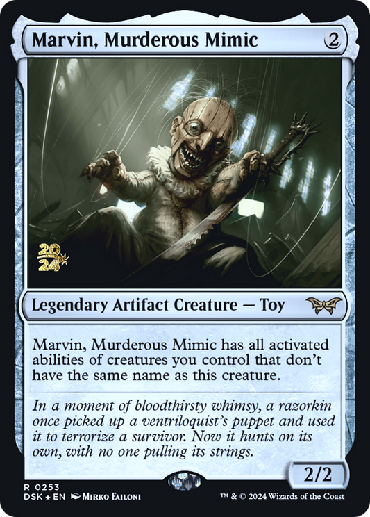 Marvin, Murderous Mimic (0253) (Prerelease) - Foil
