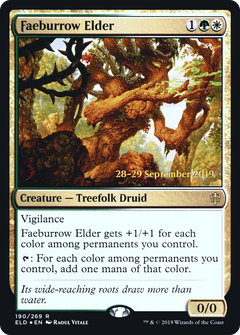 Faeburrow Elder (190) (Prerelease) - Foil
