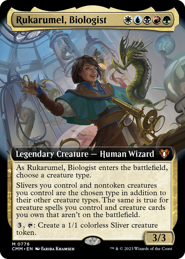 Rukarumel, Biologist (0776) (Extended Art) - Foil