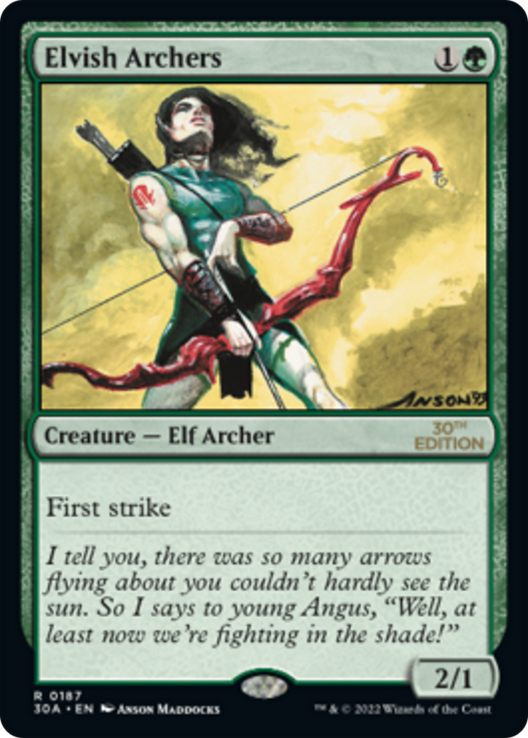 Elvish Archers (Modern Frame)