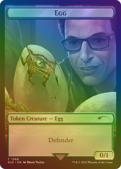 Egg Token (1398) - Rainbow Foil