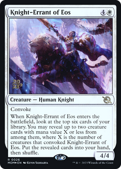 Knight-Errant of Eos (0026) (Prerelease) - Foil