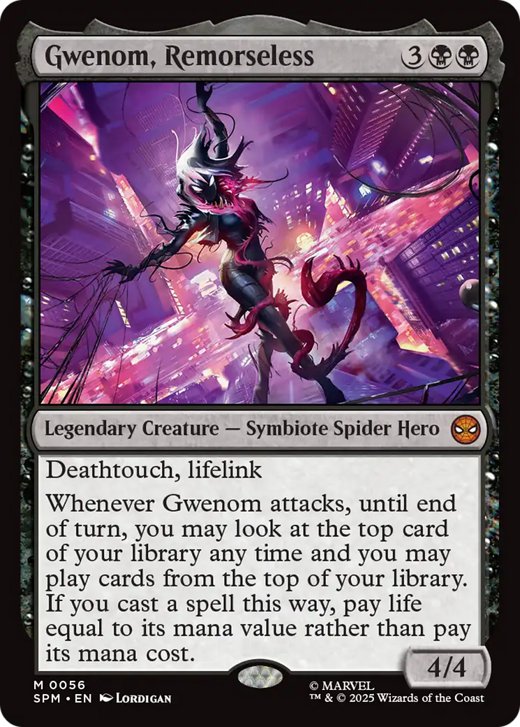 Gwenom, Remorseless (0056) - Foil