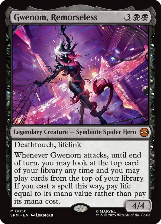 Gwenom, Remorseless (0056) - Foil