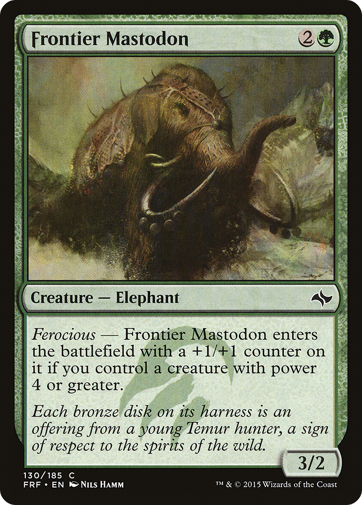 Frontier Mastodon - Foil