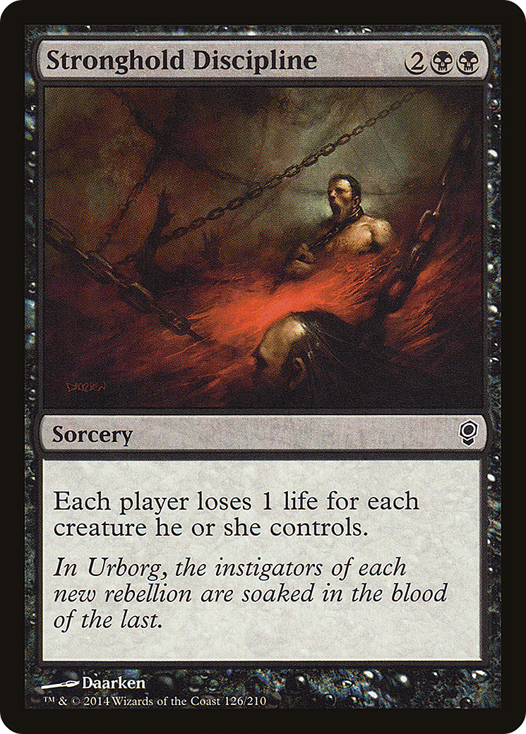 Stronghold Discipline - Foil