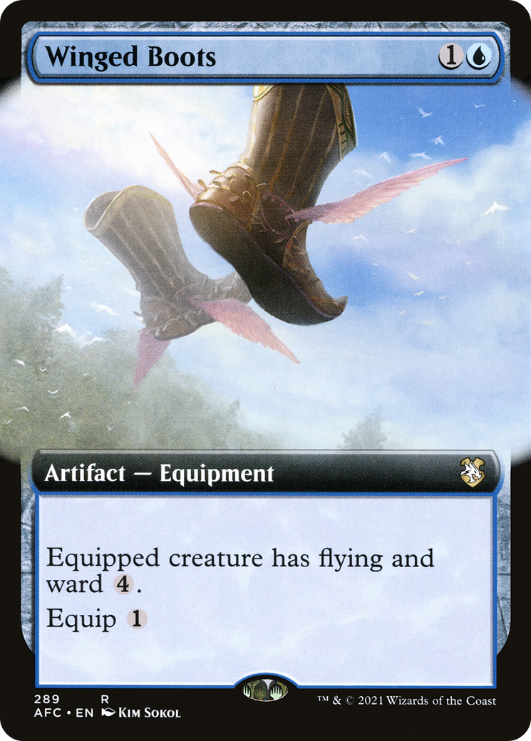 Winged Boots (289) (Extended Art)