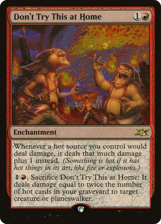 Don't Try This at Home (391) - Galaxy Foil