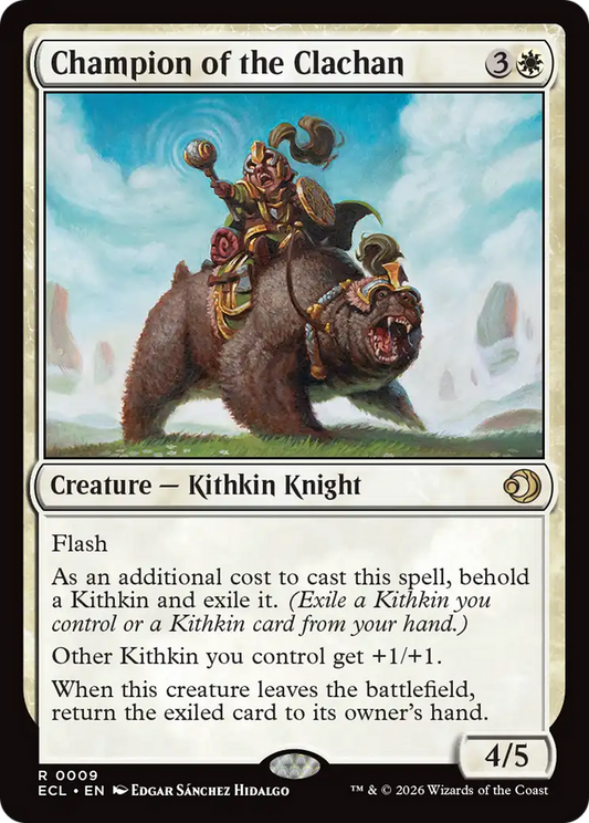 Champion of the Clachan (0009) (ECL) - Foil