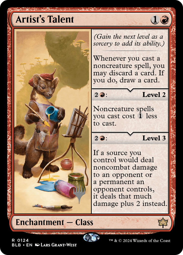 Artist's Talent (0124) (Promo Pack) - Foil