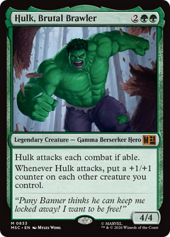 Hulk, Brutal Brawler (MSC) - Foil