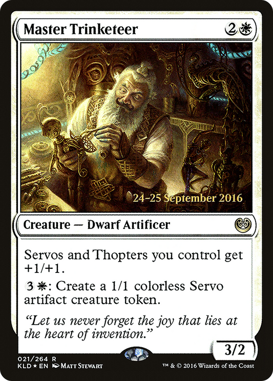 Master Trinketeer (021) (Prerelease) - Foil