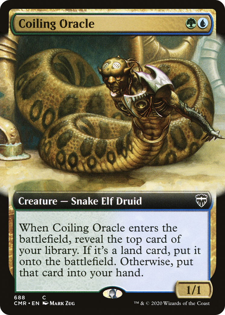 Coiling Oracle (688) (Extended Art)