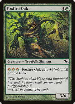 Foxfire Oak - Foil