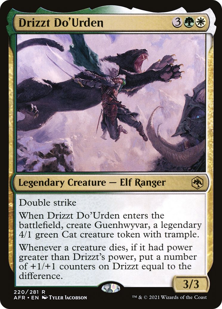 Drizzt Do'Urden - Foil
