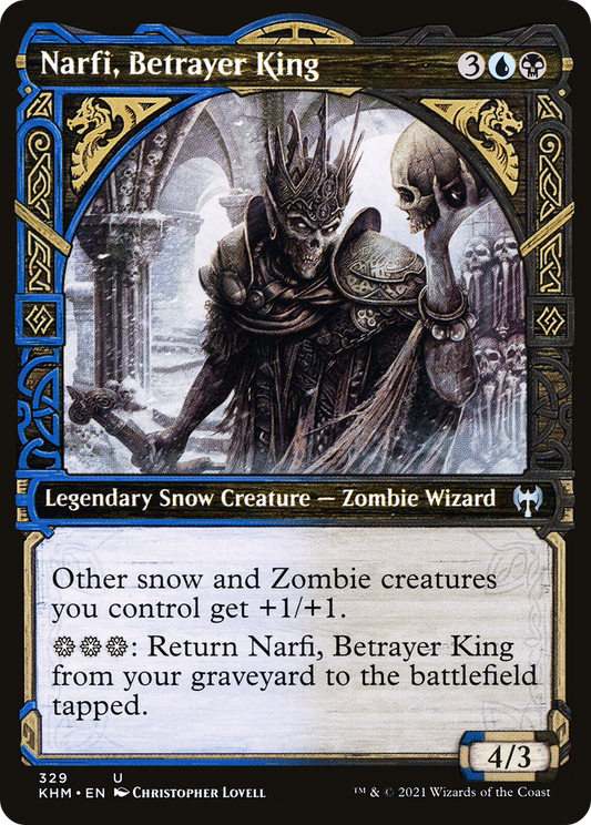 Narfi, Betrayer King (329) (Showcase) - Foil