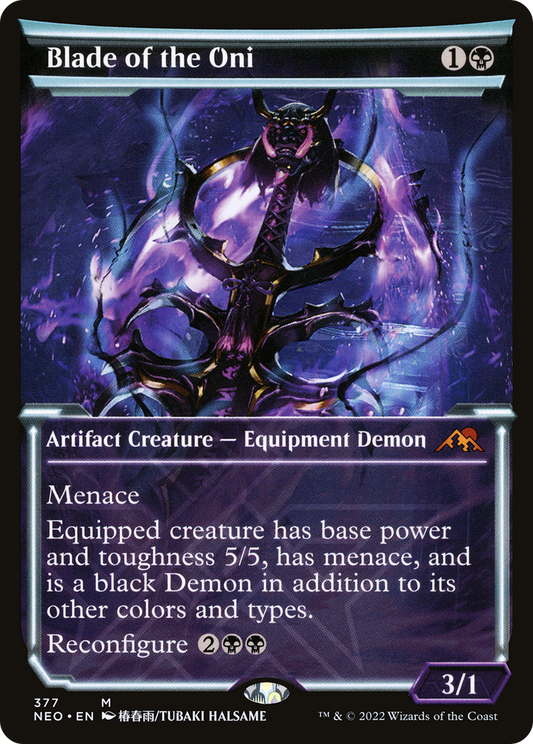 Blade of the Oni (377) (Showcase) - Foil