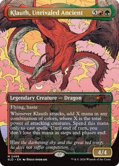 Klauth, Unrivaled Ancient (2499) (Borderless) (SLD)