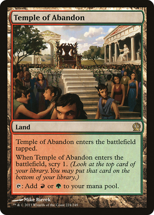 Temple of Abandon - Foil